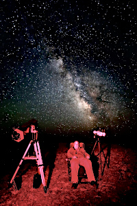 Mark at Blue Mt. Star Party